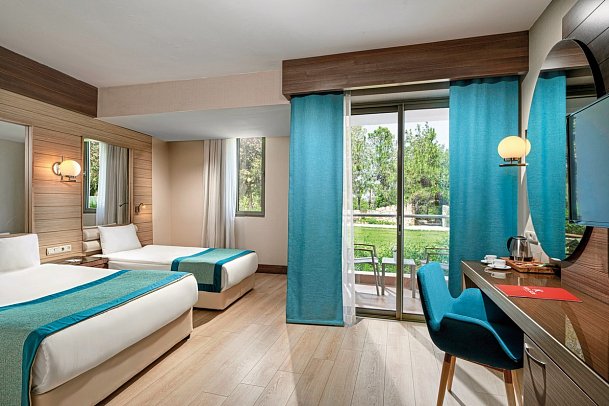 Kaya Side - Wohnbeispiel Doppelzimmer Landblick (Zimmercodierungen DBL & DCL)