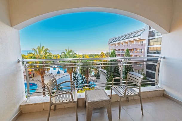 Vita Silva - Beispiel Balkon Familienzimmer Typ A (Zimmercodierung FB5)