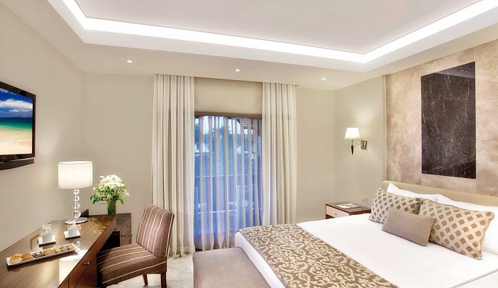 Ali Bey Club - Wohnbeispiel Familienzimmer Superior Gartenblick (Zimmercodierung FSG)