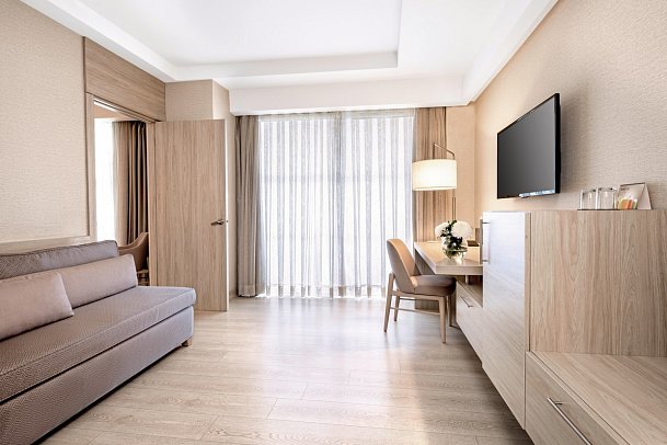 Concorde de Luxe Resort - Wohnbeispiel Juniorsuite Deluxe Landblick (Zimmercodierung JDL)