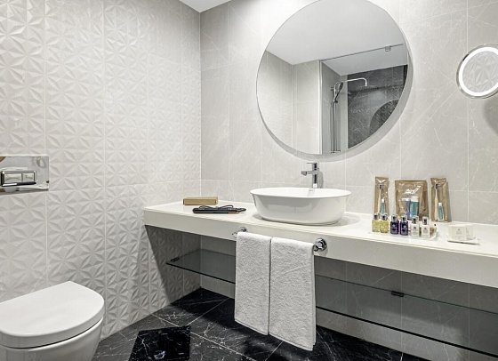 Concorde de Luxe Resort - Beispiel Bad Deluxe Grand Suite (Zimmercodierung WD2)