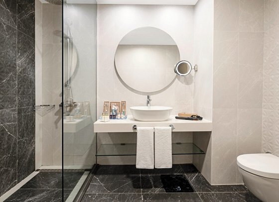 Concorde de Luxe Resort - Beispiel Bad Doppelzimmer Deluxe (Zimmercodierungen DDM, DCM, DDL & DCL)