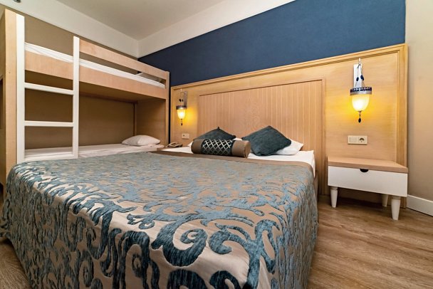 Seamelia Beach Resort & Spa - Wohnbeispiel Doppelzimmer Large mit Etagenbett (Zimmercodierung DB1)