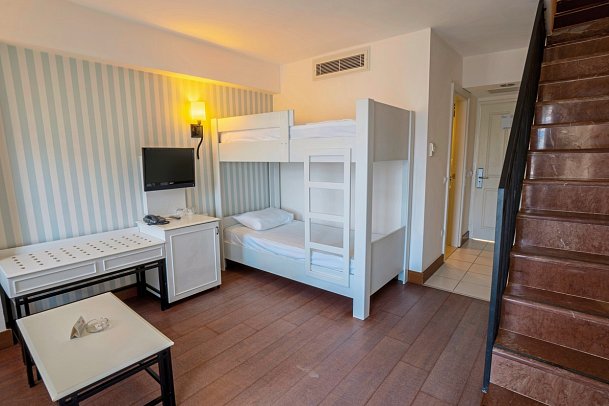 Monachus Hotel & Spa - Wohnbeispiel Appartement 2 Schlafräume (Zimmercodierung AB1)