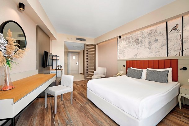 Seaden Sea Planet Resort & Spa - Wohnbeispiel Doppelzimmer Landblick (Zimmercodierungen DBL, DCL, DEL, DBN, DCN, DBM & DCM)