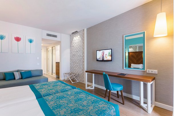 Terrace Elite Resort - Wohnbeispiel Doppelzimmer (Zimmercodierungen DB1 & DC1)