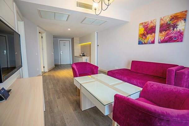 Sunmelia Beach Resort & Spa - Wohnbeispiel Doppelzimmer (Zimmercodierung DEL)
