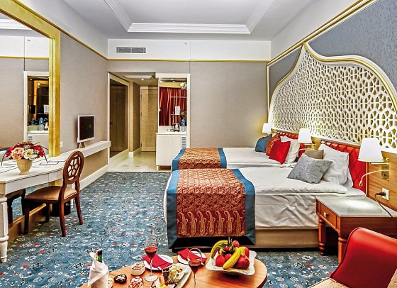Royal Taj Mahal - Wohnbeispiel Doppelzimmer Superior Landblick (Zimmercodierungen DSL, DCL, DSN & DCN)