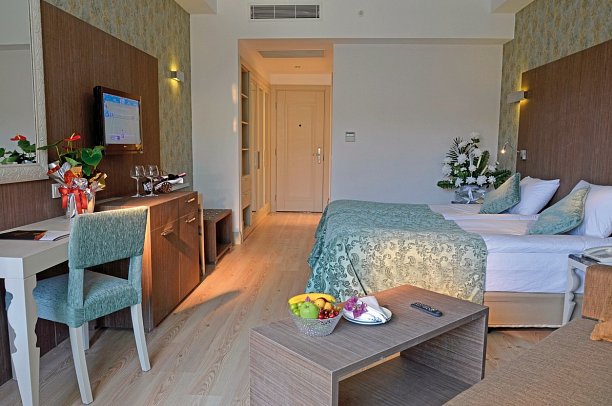 Port Side Resort Hotel - Wohnbeispiel Doppelzimmer (Zimmercodierungen DB1 & DC1)