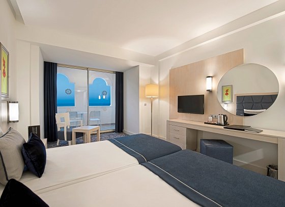 Kamelya Fulya Hotel - Wohnbeispiel Doppelzimmer Meerblick (Zimmercodierungen DBM & DCM)