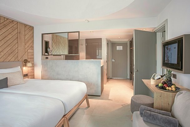 Paloma Orenda - Wohnbeispiel Familienzimmer Verbindungstür Meerblick (Zimmercodierungen FVM & FVL)