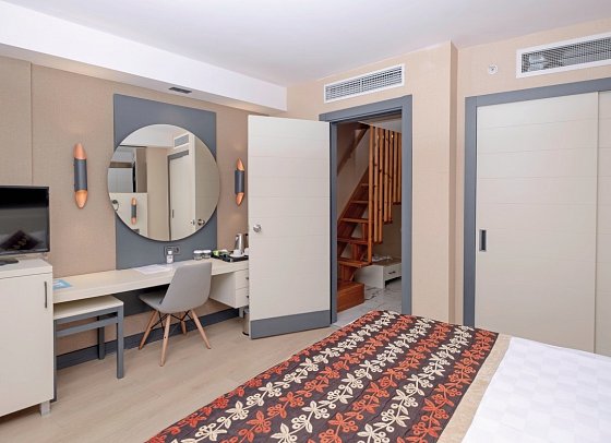 Long Beach Alanya - Wohnbeispiel Duplex Familienzimmer (Zimmercodierungen MB2, MB3, MB4 & MB5)