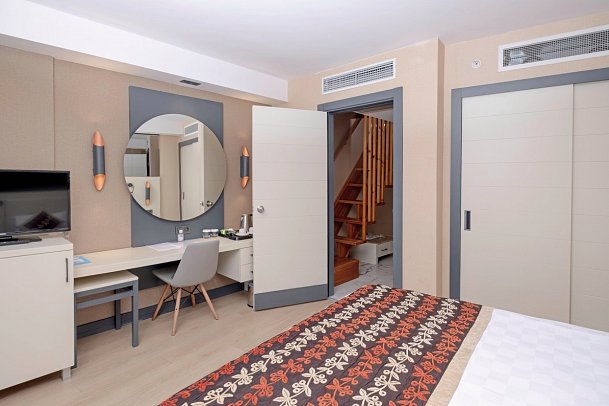 Long Beach Alanya - Wohnbeispiel Duplex Familienzimmer (Zimmercodierungen MB2, MB3, MB4 & MB5)