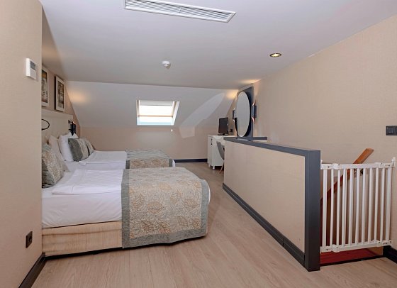Long Beach Alanya - Wohnbeispiel Duplex Familienzimmer (Zimmercodierungen MB2, MB3, MB4 & MB5)