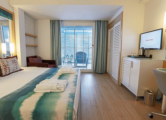 Long Beach Alanya - Wohnbeispiel Villa Suite Erste Etage (Zimmercodierungen VB1 & VBQ)
