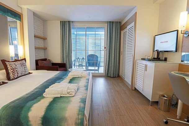 Long Beach Alanya - Wohnbeispiel Villa Suite Erste Etage (Zimmercodierungen VB1 & VBQ)