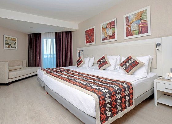 Long Beach Alanya - Wohnbeispiel Doppelzimmer (Zimmercodierungen DB4 & DEL)