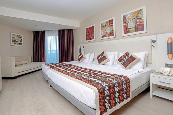 Long Beach Alanya - Wohnbeispiel Doppelzimmer (Zimmercodierungen DB4 & DEL)