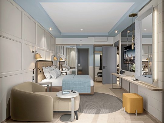 Numa Bay Exclusive - Modellbild Wohnbeispiel Familienzimmer Superior (Zimmercodierung FS1)