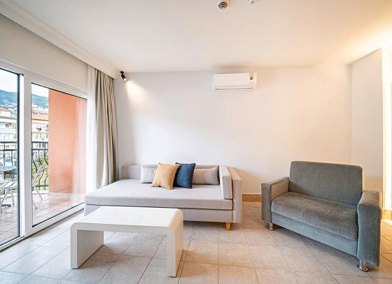 Calimera Sunpark Alanya - Wohnbeispiel Familienzimmer mit 2 Schlafräumen Poolblick (Zimmercodierungen FB5, FB6 & FB7)