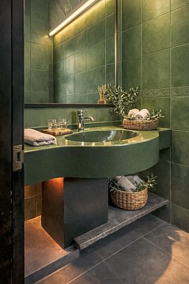 ananea Kleopatra Beach - Beispiel Bad (Zimmercodierungen DBL, DBN, WB1, WBN & WBM)