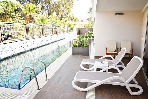 Seaden Quality Resort & Spa - Wohnbeispiel Doppelzimmer Swim-Up (Zimmercodierung DBQ)