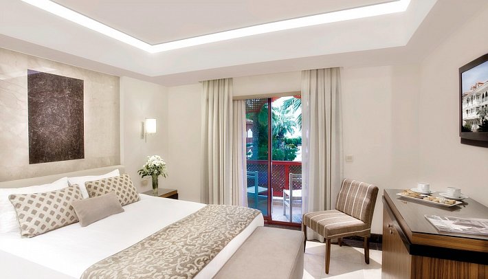 Ali Bey Park - Wohnbeispiel Doppelzimmer Superior Gartenblick (Zimmercodierungen DSG & DC2)