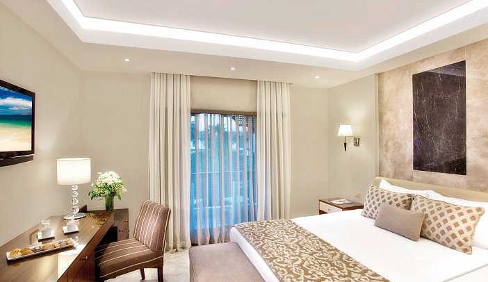 Ali Bey Park - Wohnbeispiel Doppelzimmer Superior Gartenblick (Zimmercodierungen DSG & DC2)