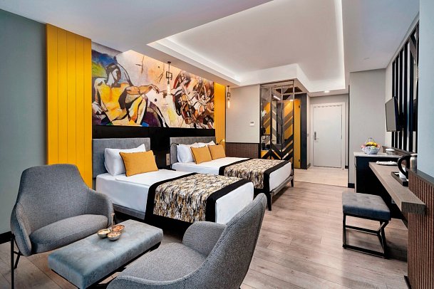 Arnor De Luxe Hotel & Spa - Wohnbeispiel Doppelzimmer (Zimmercodierungen DB1 & DC1)