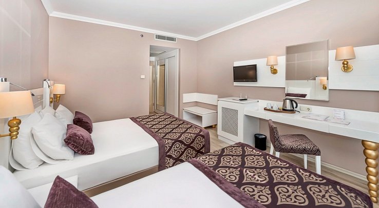 Serenis Hotel - Wohnbeispiel Doppelzimmer Landblick (Zimmercodierungen DBL & DCL)