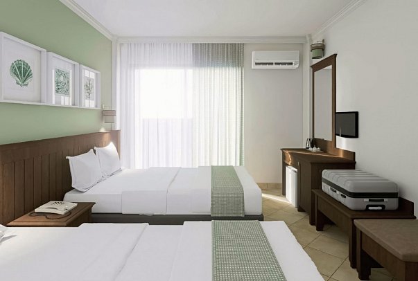 Calimera Side Resort - Wohnbeispiel Doppelzimmer Standard Comfort Landblick (Zimmercodierungen DB3, DC3, DB4 & DC4)