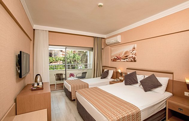 Seher Kumköy Star Resort & Spa - Wohnbeispiel Doppelzimmer Landblick (Zimmercodierungen DBL & DCL)