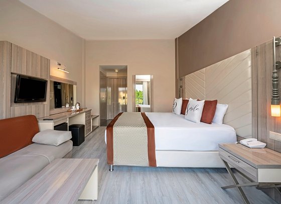 Selectum Family Resort Side - Wohnbeispiel Doppelzimmer Aqua Standard (Zimmercodierungen DB1 & DC1)