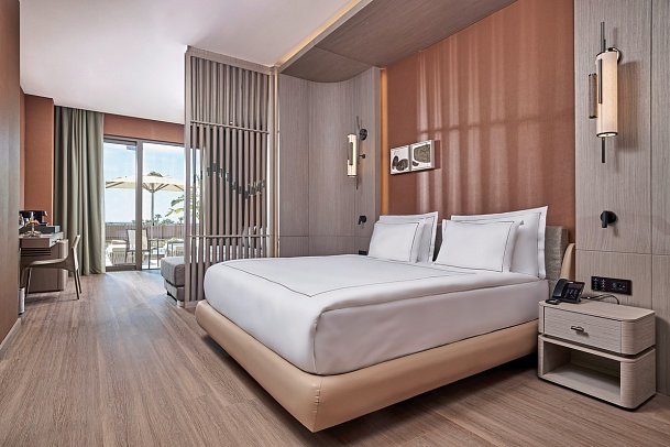 LUSSO Sorgun - Wohnbeispiel Doppelzimmer Infinity Swim Up Meerblick (Zimmercodierung UBQ)