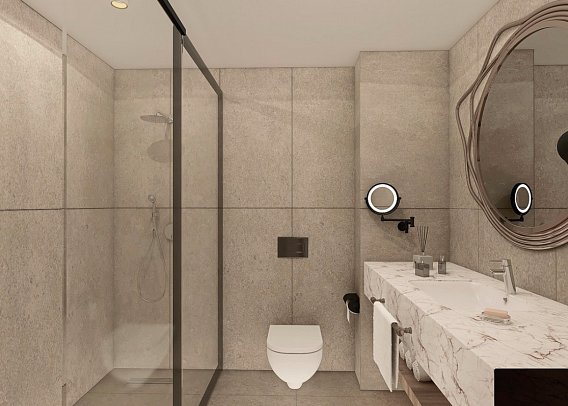 Royal Atlantis Icon - Modellbild Doppelzimmer Swim Up (Zimmercodierung DBQ)