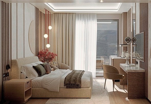 Seaden De Mar Resort & Spa - Modellbild Wohnbeispiel Doppelzimmer Swim-Up (Zimmercodierung DBQ)