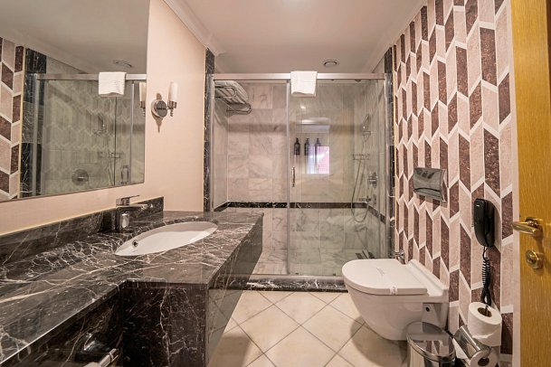 The Norm Oriental Kemer - Wohnbeispiel Doppelzimmer Landblick (Zimmercodierungen DBL, DCL, DBN & DCN)