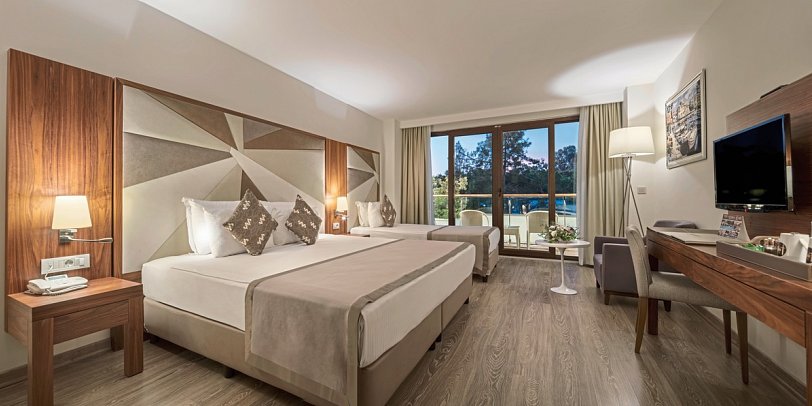 Nirvana Mediterranean Excellence - Wohnbeispiel Doppelzimmer Standard Waldblick (Zimmercodierungen DB1, DC1, DE1 & DC5)