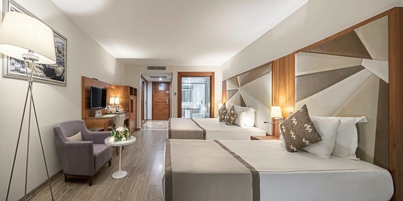 Nirvana Mediterranean Excellence - Wohnbeispiel Doppelzimmer Superior (Zimmercodierungen DS2 & DC2)