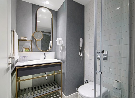 Fame Residence Göynük - Beispiel Bad Doppelzimmer (Zimmercodierungen DB1 & DC1)