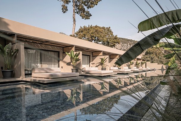 Balmy Beach Resort Kemer - Wohnbeispiel Balmy Signature Swim-Up Suite (Zimmercodierung WD2)