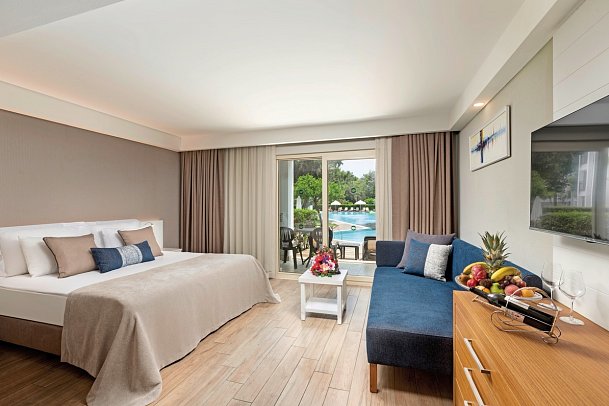 Sherwood Exclusive Kemer - Wohnbeispiel Doppelzimmer Lagoon (Zimmercodierungen DBP & DCP)