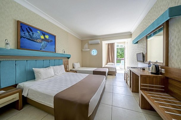Miarosa Kemer Beach - Wohnbeispiel Doppelzimmer Swim Up (Zimmercodierung DBQ)