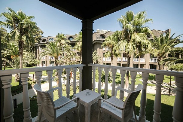 Sailor's Beach Club - Beispiel Balkon Doppelzimmer Superior (Zimmercodierung DS1)