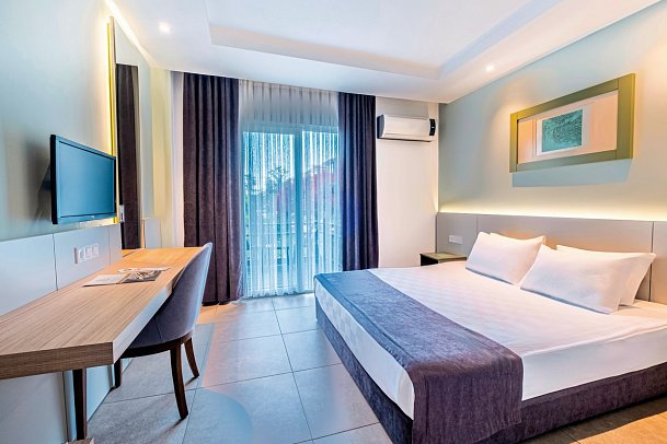 Le Jardin Resort - Wohnbeispiel Doppelzimmer (Zimmercodierungen DB1 & DC1)