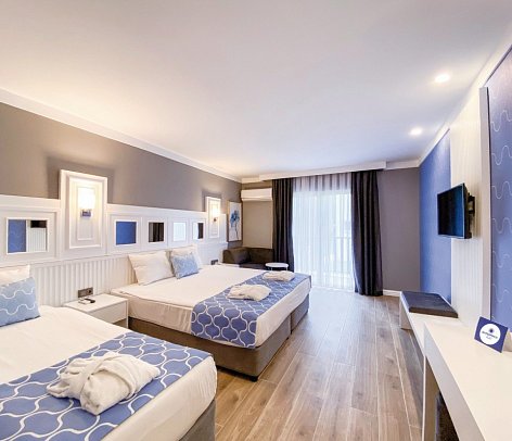 Gypsophila Club Marine - Wohnbeispiel Doppelzimmer (Zimmercodierungen DB1, DC1 & DE1)