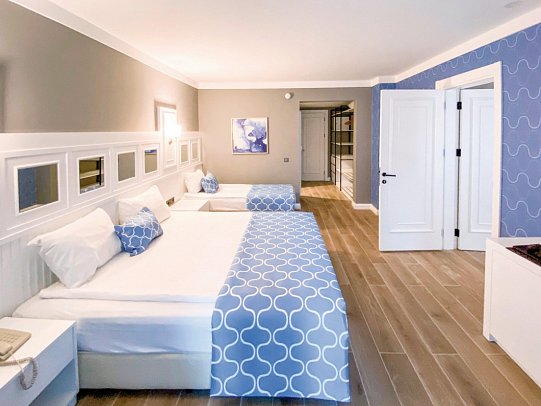 Gypsophila Club Marine - Wohnbeispiel Familienzimmer (Zimmercodierung FB1)