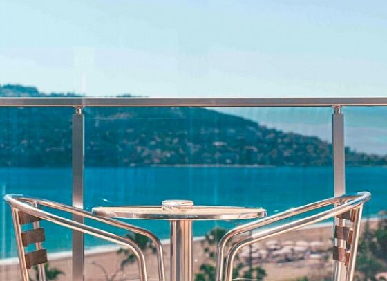 Blue Diamond Alya - Beispiel Balkon Doppelzimmer (Zimmercodierungen DB1, DC1 & DB2)