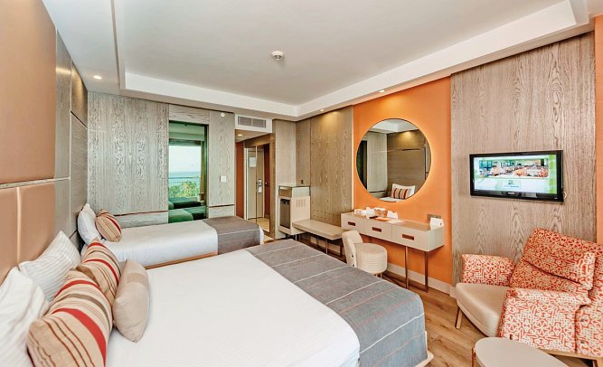 Arycanda Kirman Premium - Wohnbeispiel Doppelzimmer (Zimmercodierung DB1.DC1)