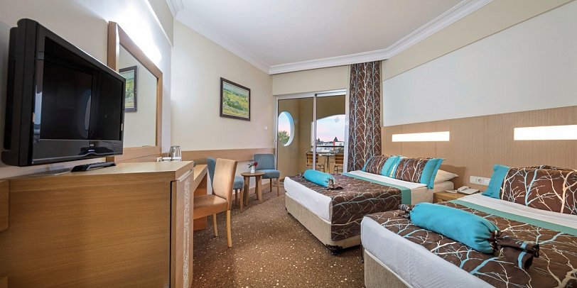 Saphir Hotel & Villas - Wohnbeispiel Doppelzimmer Landblick (Zimmercodierungen DBU, DCU, DB1 & DC1)